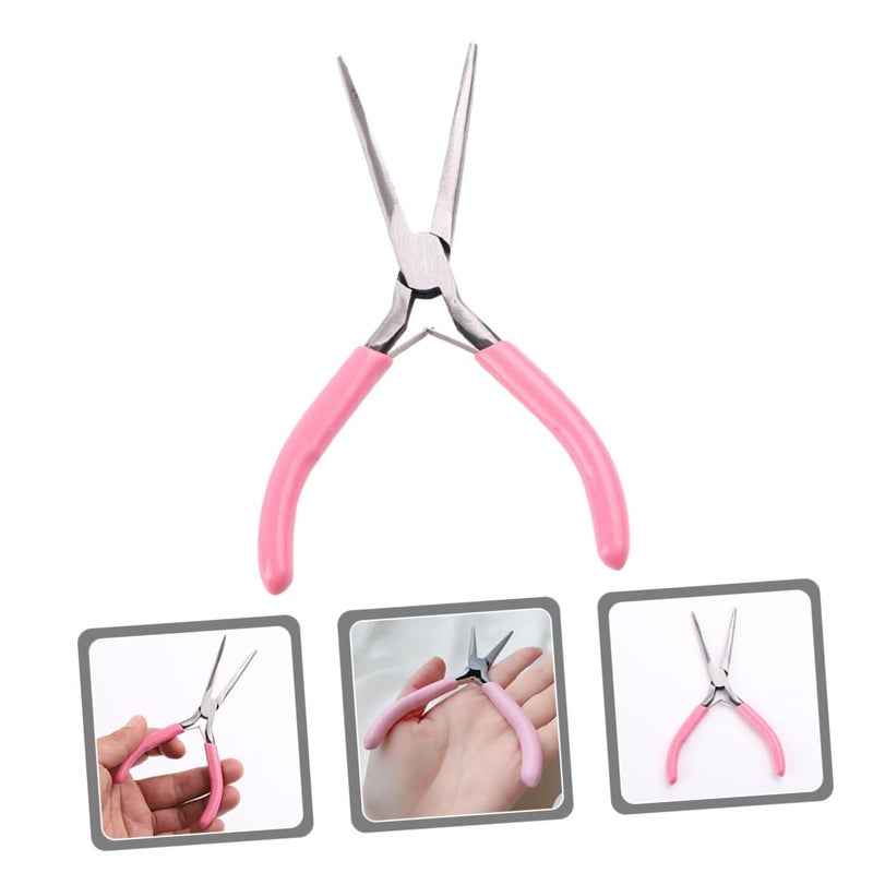 5 Pieces Stainless Steel Nail Shaping Pliers Jewelry Making Portable Tools - Image 5
