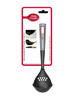 Betty Crocker High-Quality Nylon Soup Ladle with Non-Slip Thermoplastic Rubber Handle Black and Grey 42 x 33.5 x 46 cm BC4104  - Image 1