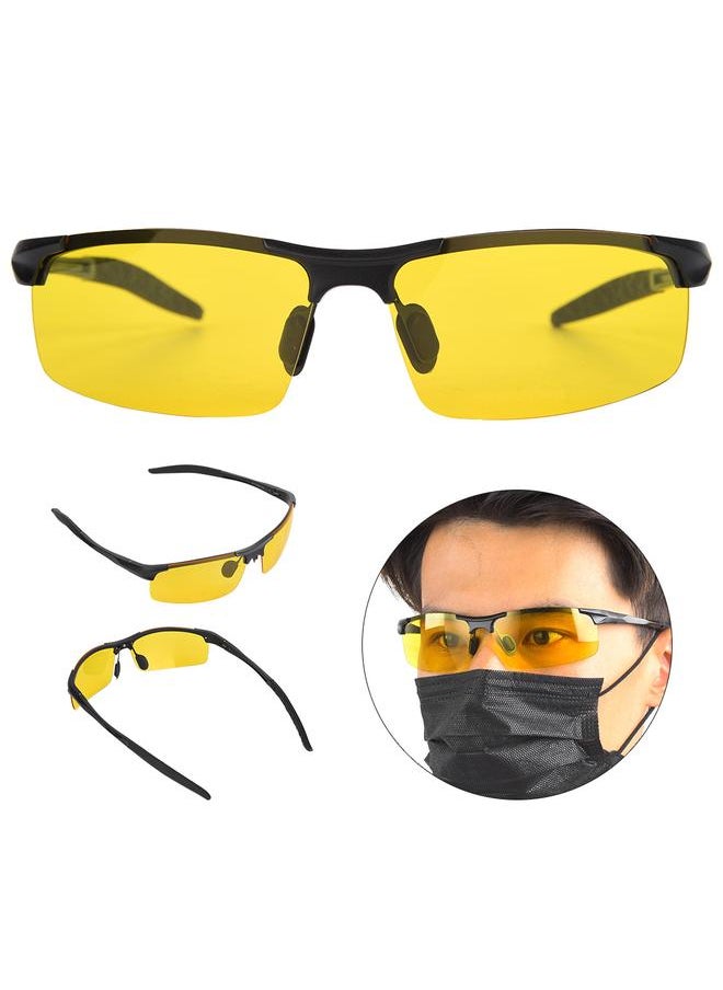 Thoraya Outdoor Sports Men Women Anti Glare Driving Glasses Polarized Sunglasses Night Vision Goggles  - Image 4