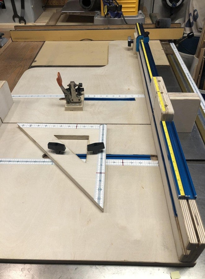 روكلر غطاء سياج Rockler Double T-Track - مسارات T عالمية للأعمال الخشبية - غطاء سياج من الألومنيوم المبثوق بطول 36 بوصة - ألومنيوم مبثوق سهل التركيب على أي سياج فرعي بسمك 3/4 بوصة - ملحقات مسار T - Image 5
