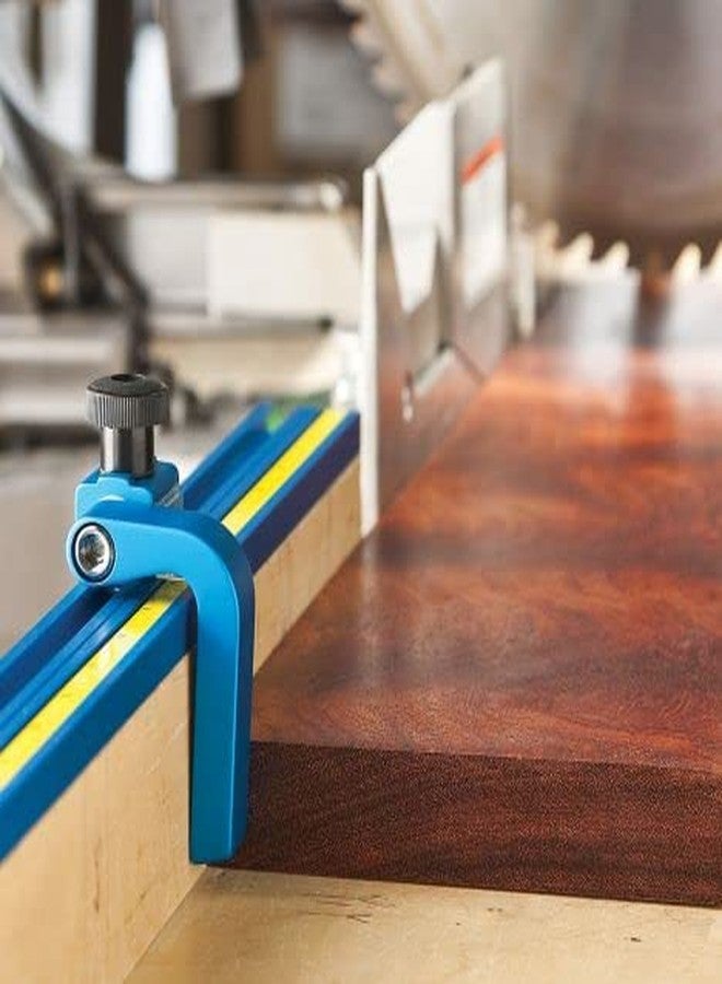 روكلر غطاء سياج Rockler Double T-Track - مسارات T عالمية للأعمال الخشبية - غطاء سياج من الألومنيوم المبثوق بطول 36 بوصة - ألومنيوم مبثوق سهل التركيب على أي سياج فرعي بسمك 3/4 بوصة - ملحقات مسار T - Image 4