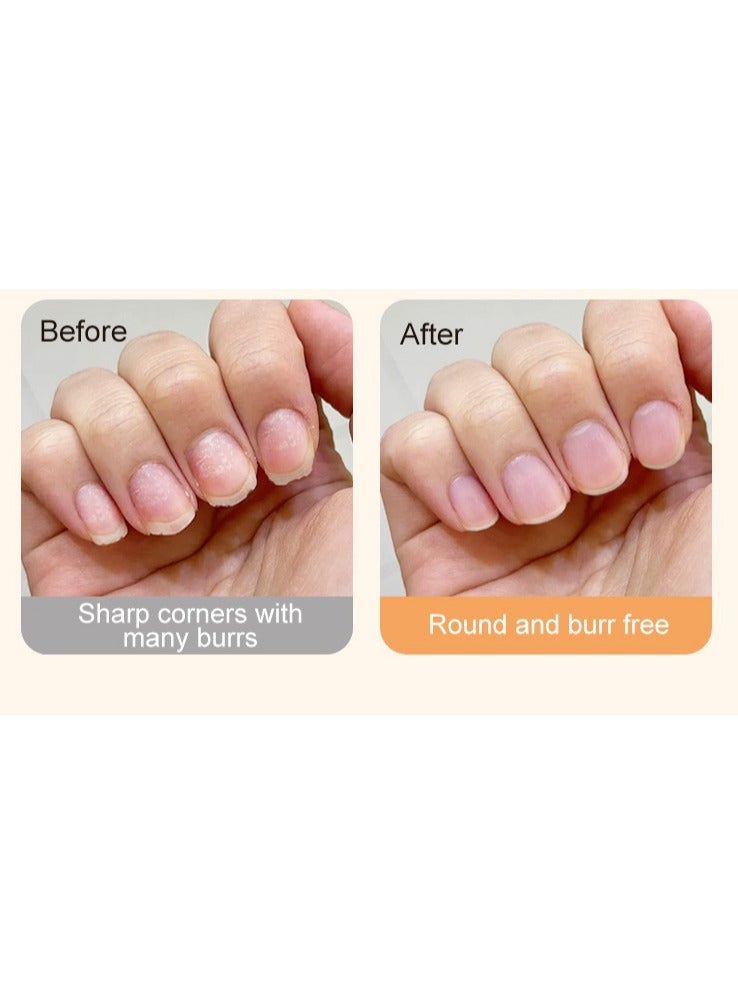 TNGames Ultra-Quiet Electric Nail Trimmer & Polisher (Kids/Adults Universal)  -Safe Anti-Pinch Design + Dual-Speed Modes + USB Fast Charging | Portable Nail Care Kit - Image 4