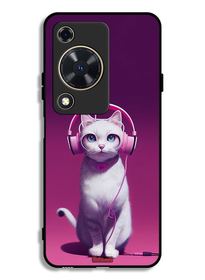 Tolwak Huawei Nova Y72S Protective Case Cover Cute Kitten