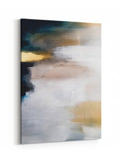 LOWHA Canvas Wall Art Stretched Over Wooden Frame with Abstract Painting  - Image 4