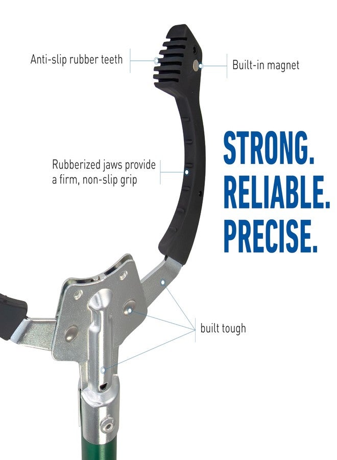 Unger Professional 36” Nifty Nabber, 2 Count, Reacher Grabber Tool, Trash Picker Upper, Built-in Magnet and Ergonomic Grip, Outdoor Claw Pickup, Reaching Assist for Seniors, Safely Perform Tasks - Image 3