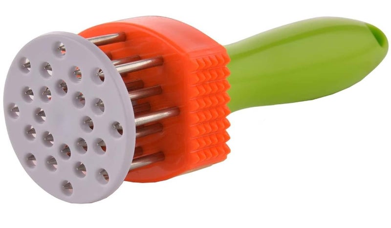 Prostuff.in® 1Pcs Meat Tenderizer Tool with Stainless Steel Needles – Heavy-Duty Tenderizer for Beef, Mutton, Chicken & BBQ | Perfect for Home Cooking, Picnics & Outdoor Grilling - Image 1