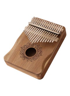 NIBEMINENT 17 Keys Kalimba African Wooden Thumb Piano With Accessories  - Image 1