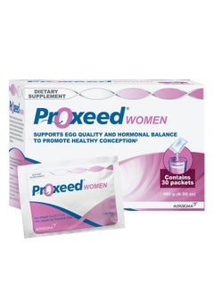 Proxeed Proxeed Women | Promotes Hormonal Balance, Ovulation, Fertilization, and Egg Quality* | Supports Healthy Conception | 30 Packets (30-Day Supply)  - Image 1