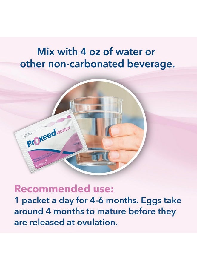 Proxeed Proxeed Women | Promotes Hormonal Balance, Ovulation, Fertilization, and Egg Quality* | Supports Healthy Conception | 30 Packets (30-Day Supply)  - Image 5