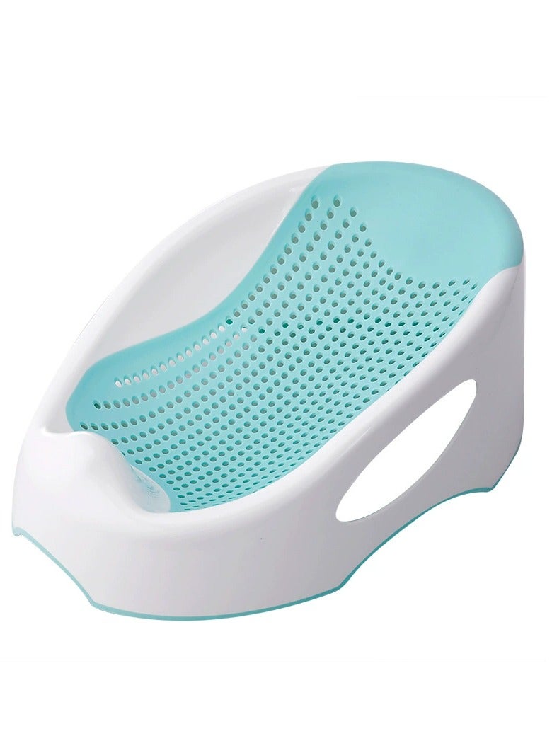 Baby shower bath frame can sit and lie down bath tub, baby bionic Non-Slip bath bed bath mat - Image 1