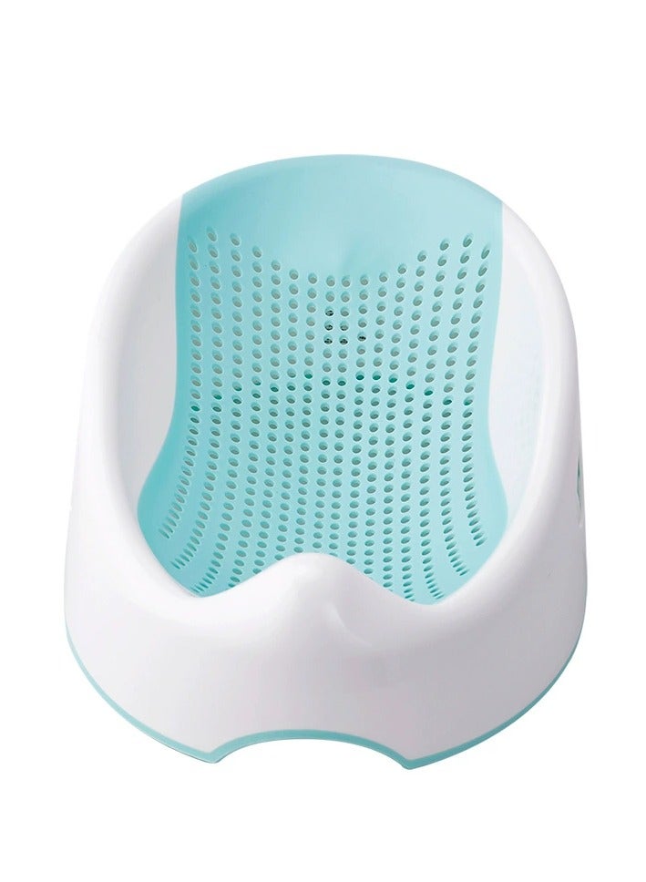 Baby shower bath frame can sit and lie down bath tub, baby bionic Non-Slip bath bed bath mat - Image 2