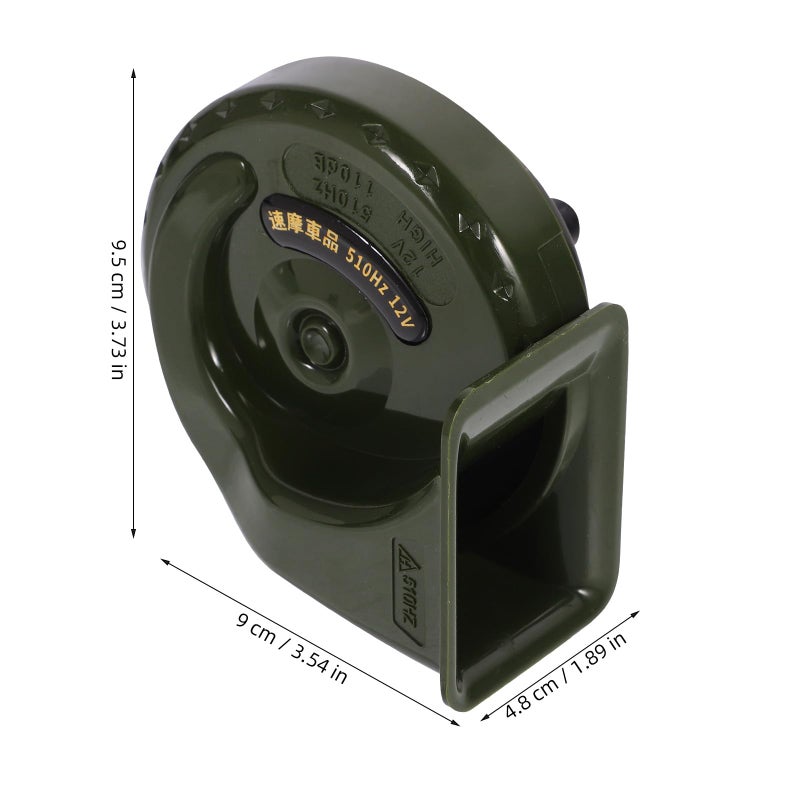 Motorcycle Waterproof Snail Horn 12V Ultra Loud Replacement for Motorbikes Scooters - Image 3