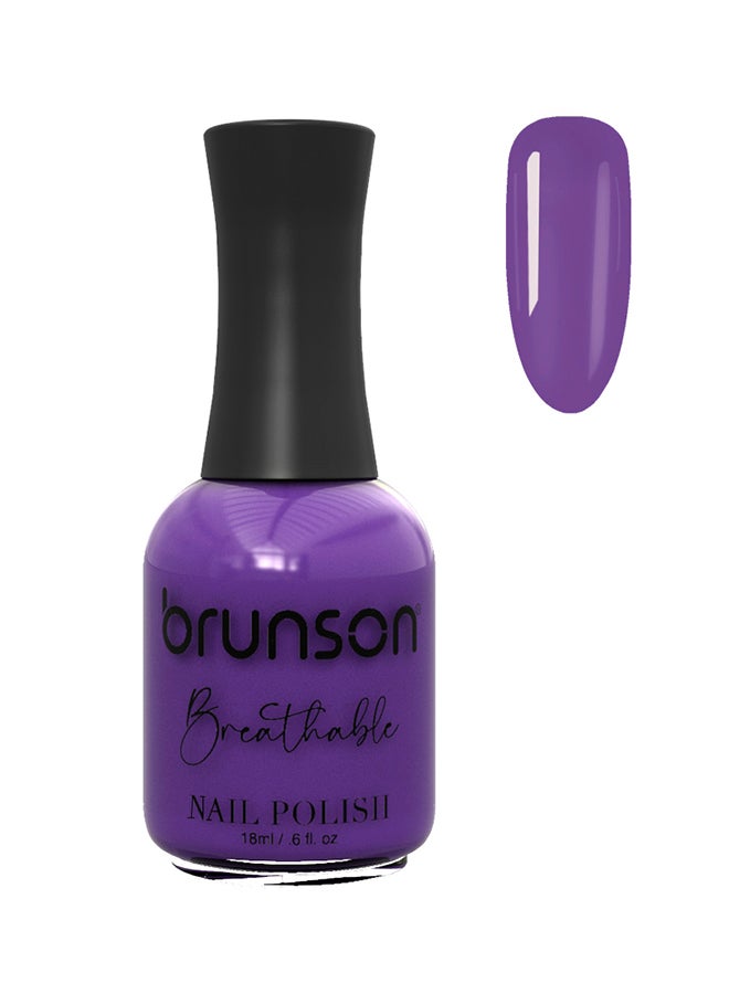 طلاء أظافر قابل للتنفس طلاء أظافر حلال مناسب للوضوء سريع الجفاف نباتي طويل الأمد وسهل التقشير 18 مل BH141