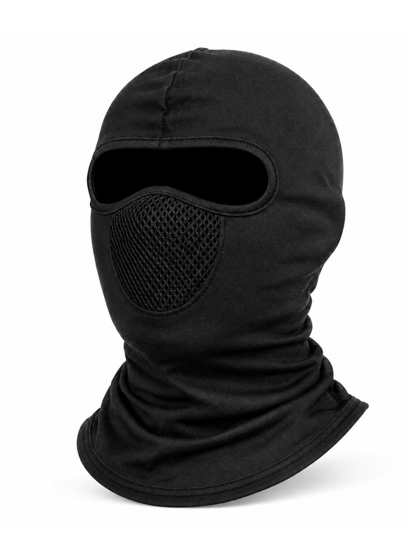 DBLEW Breathable Balaclava Face Mask for Men, Full Face Motorcycle Helmet Liner with Mesh Mouth Panel for Cycling, Skiing, Running and Outdoor Sports - Image 1