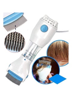 Electric Lice Comb with Vacuum – Chemical-Free Head Lice Treatment, Pet Filter, Electric Capture Lice Comb for Safe, Effective Lice Removal, Ideal for Kids & Adults