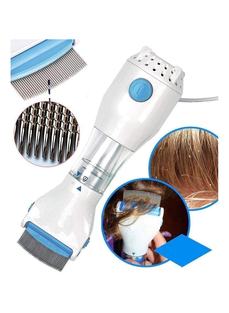 Generic - Electric Lice Comb with Vacuum – Chemical-Free Head Lice Treatment, Pet Filter, Electric Capture Lice Comb for Safe, Effective Lice Removal, Ideal for Kids & Adults - Image 1