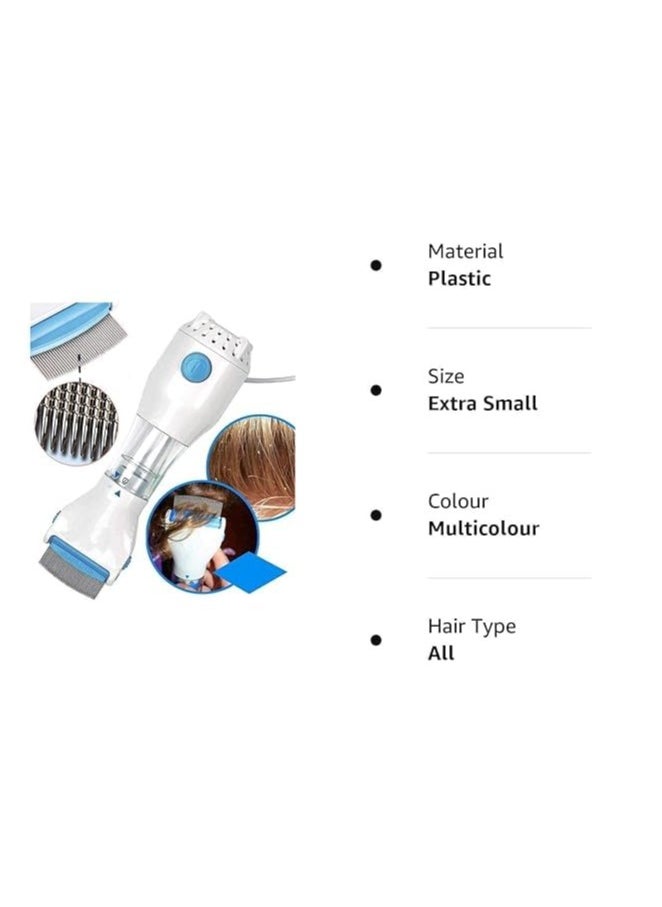 Generic - Electric Lice Comb with Vacuum – Chemical-Free Head Lice Treatment, Pet Filter, Electric Capture Lice Comb for Safe, Effective Lice Removal, Ideal for Kids & Adults - Image 1