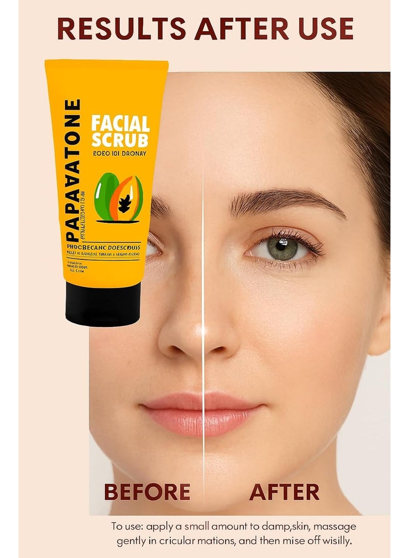 Melano Pharma Papayatone Facial Scrub 150 g - Image 2