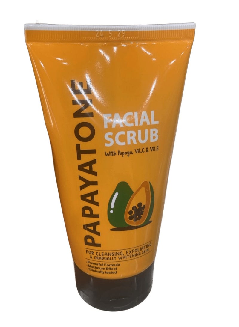 Melano Pharma Papayatone Facial Scrub 150 g - Image 5