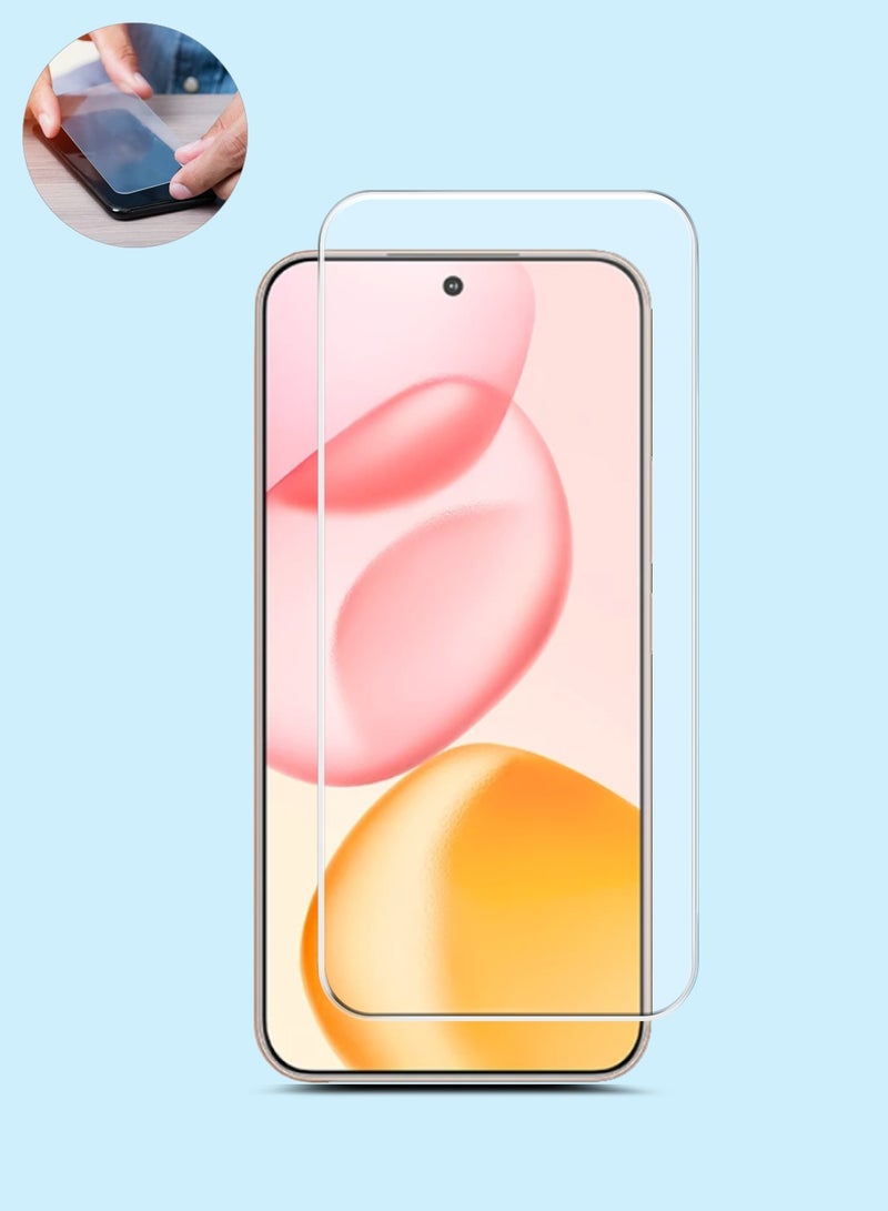 جيماكس حماية شاشة من الزجاج المقسى بحواف منحنية 9H 2.5D من سلسلة Honor 400 5G 2025 GMAX Premium - شفاف - Image 1