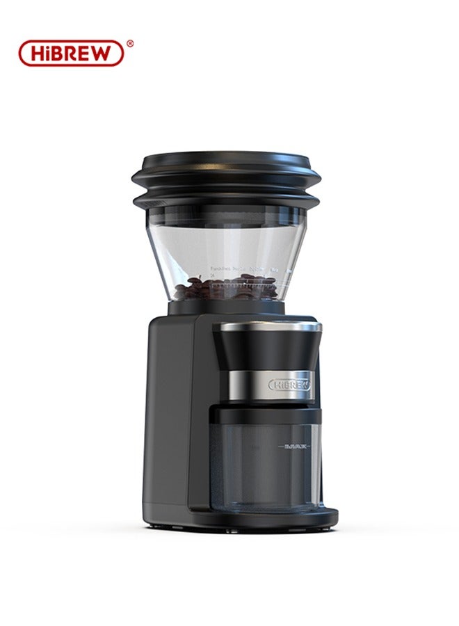 HiBREW مطحنة قهوة كهربائية أوتوماتيكية HiBREW مع 31 ترس لإسبريسو والقهوة الأمريكية وصب القهوة وتخزين حبوب القهوة المرئي G3 - Image 1