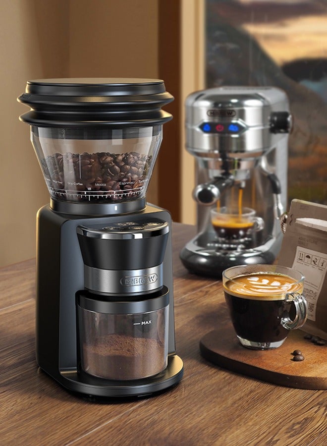 HiBREW مطحنة قهوة كهربائية أوتوماتيكية HiBREW مع 31 ترس لإسبريسو والقهوة الأمريكية وصب القهوة وتخزين حبوب القهوة المرئي G3 - Image 4