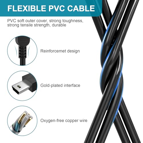 Sqrmekoko USB Charging Data Cable for TI-84 Plus, TI-84 Plus CE, TI 89 Titanium, TI Nspire CX/TI Nspire CX CAS Graphing Calculators - Image 4