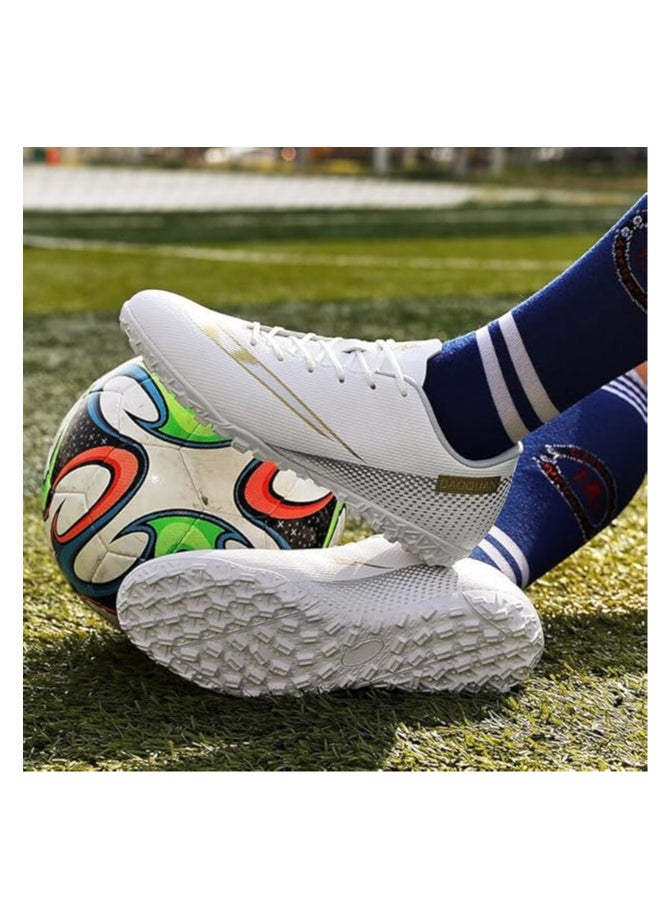 AUTOYSUR Boys Soccer Cleats Athletic Outdoor Indoor Football Shoes Adult Football Trainning Shoes Men Athletic Turf Shoes  - Image 4