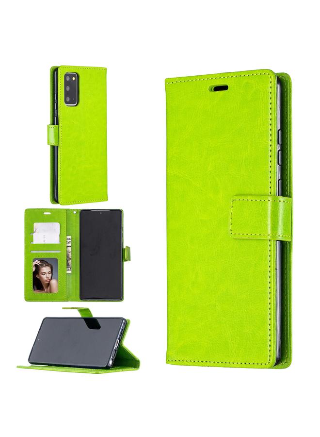 S-TOP Case For Samsung Galaxy A32 4G Crazy Horse Texture Horizontal Flip Leather Case with Holder & Card Slots & Wallet & Photo Frame - Image 2