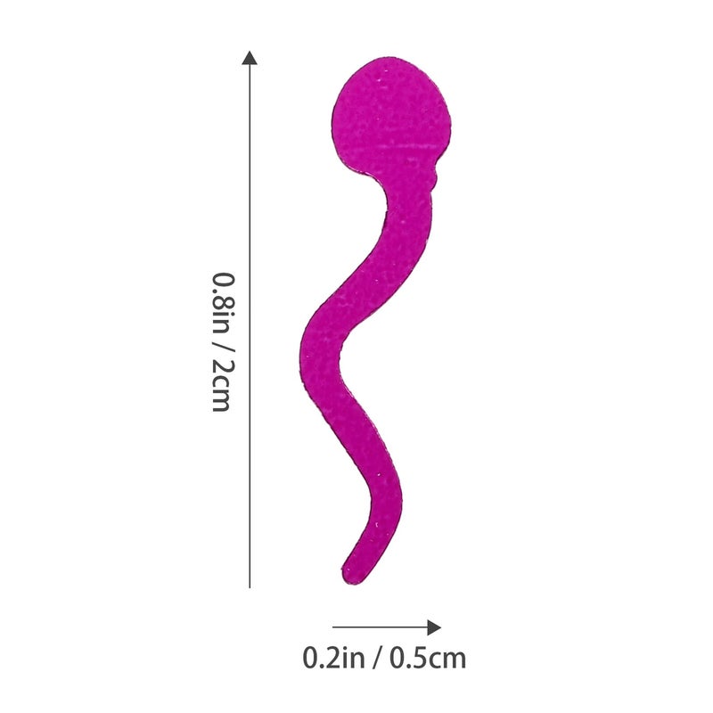 Colorful Cartoon Tadpole Confetti For Wedding Party Decorations And Crafts - Image 2