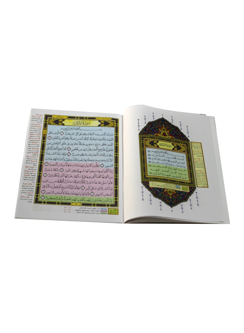 جزء تبارك بالرسم العثماني حجم وسط 17*24 (علبة تحتوي على 10 حبات) - Image 3