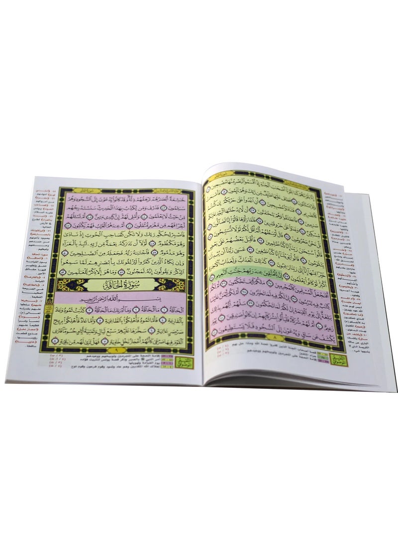 جزء تبارك بالرسم العثماني حجم وسط 17*24 (علبة تحتوي على 10 حبات) - Image 5