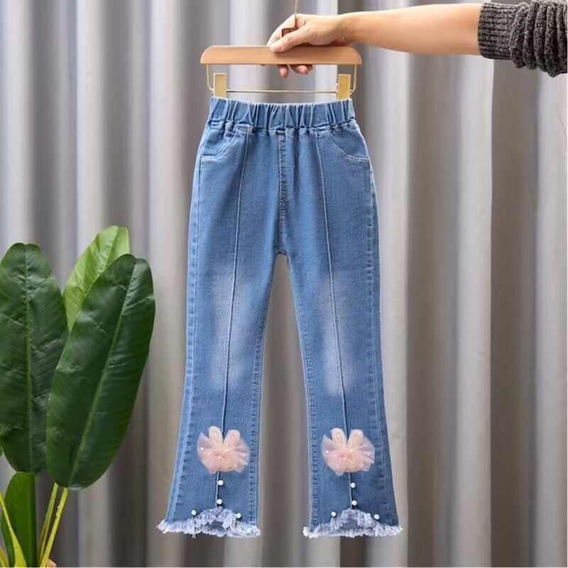 Manufacturer 2025 Children'S Jeans Children'S Pants Children'S Clothing Girls' Pants Jeans Dropshipping - Image 5