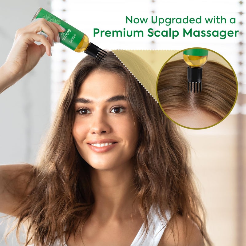 Dersie Batana Oil with Massager Applicator: Organic Batana Oil from Honduras - 100% Pure & Natural (4 fl oz) - Image 2