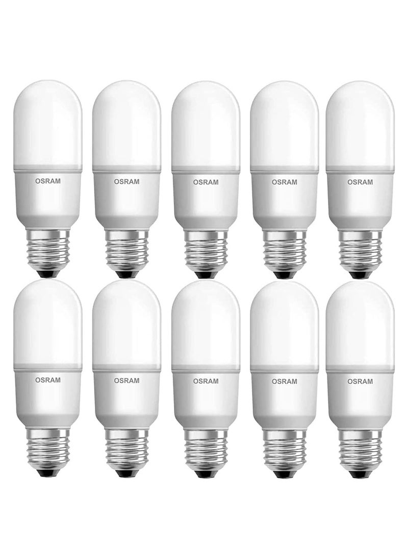 Osram Osram 12W LED Value Stick Bulb E27 Base Warm White 2700K Frosted, OS-LED-STK-12W-WW-SR  - Image 1