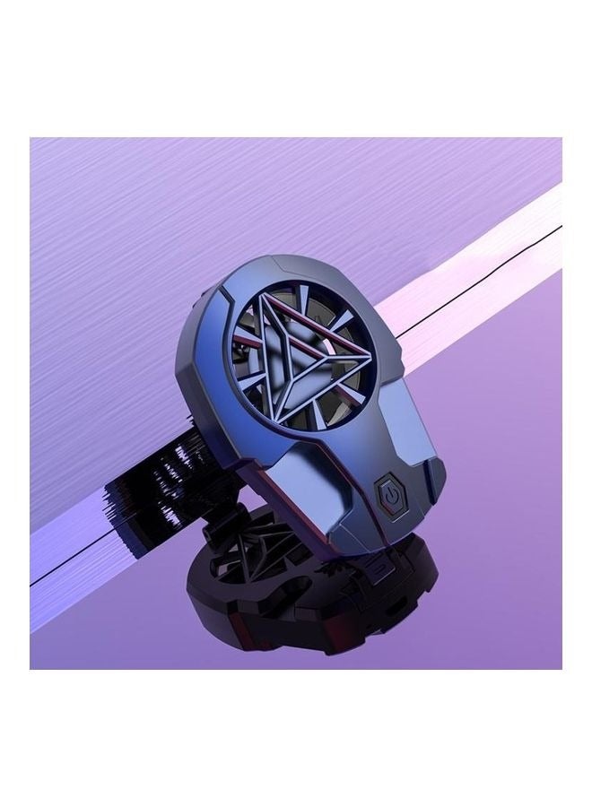 Mobile High Frequency Game Controller Triggers with cooling fan, PUBG Mobile Phone Game Controller with cooler, Sensitive Shoot Target&Metal Buttons for PUBG/Fortnite/Call of Duty  - Image 1