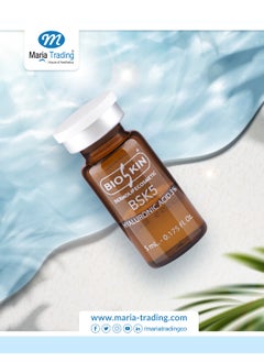 Bioskin BSK5 HYALURONIC ACID 3% Hydrating& Regeneration solution 5 X 5ml  - Image 4