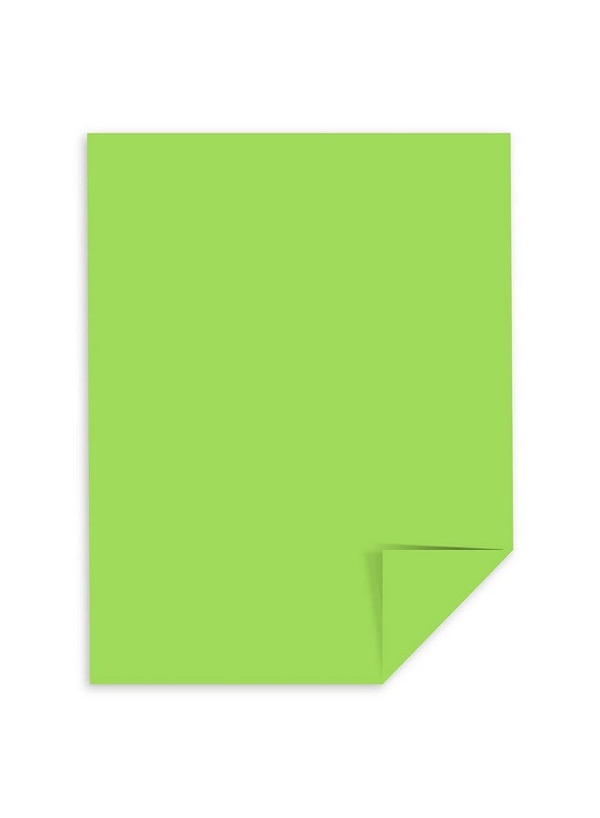 نينا ورق أستروبرايتس الملون الفاخر 24 رطل 8.5 × 11 بوصة 500 ورقة أخضر مريخي (Wau21801) - Image 3