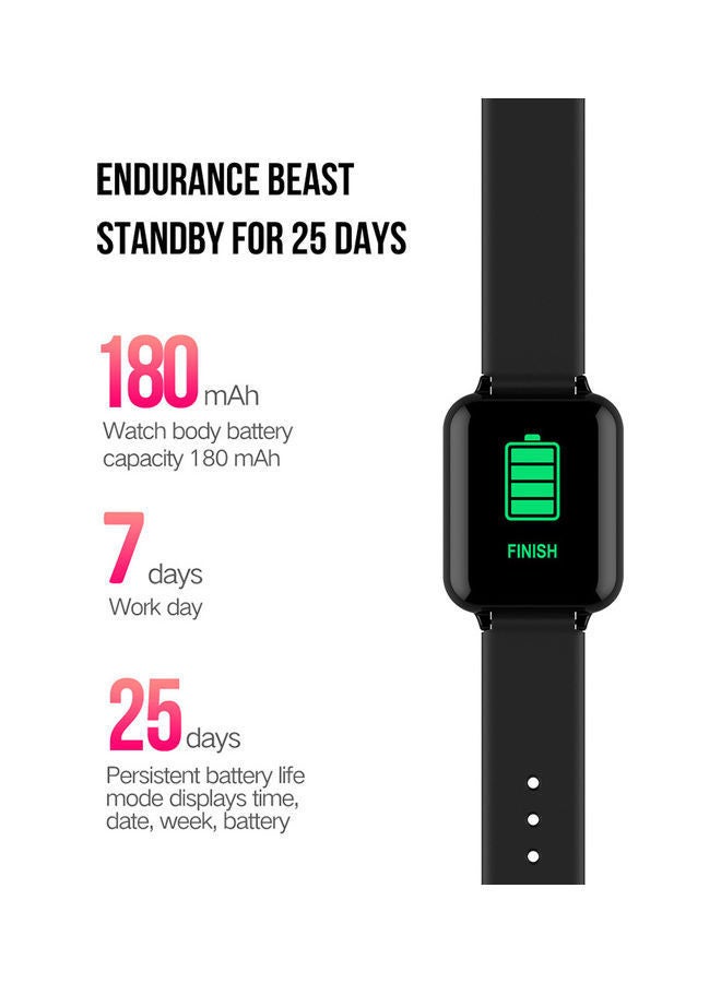 NIBEMINENT Lemfo B57 Smart Watch Black - Image 4