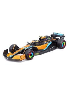 Bburago Bburago 1:43 Scale McLaren F1 MCL36 (2022) w/Helmet - Premium Diecast Collectible: Vibrant Finish & Intricate Detail  - Image 2