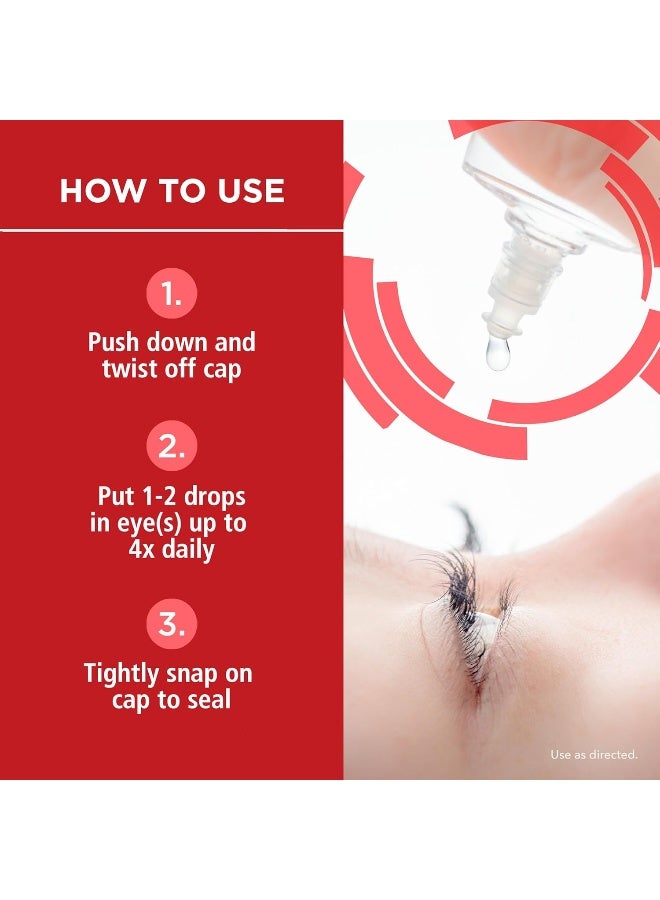 Rohto Cool Max Cooling Eye Drops Maximum Redness Relief, 0.4Oz - Image 5