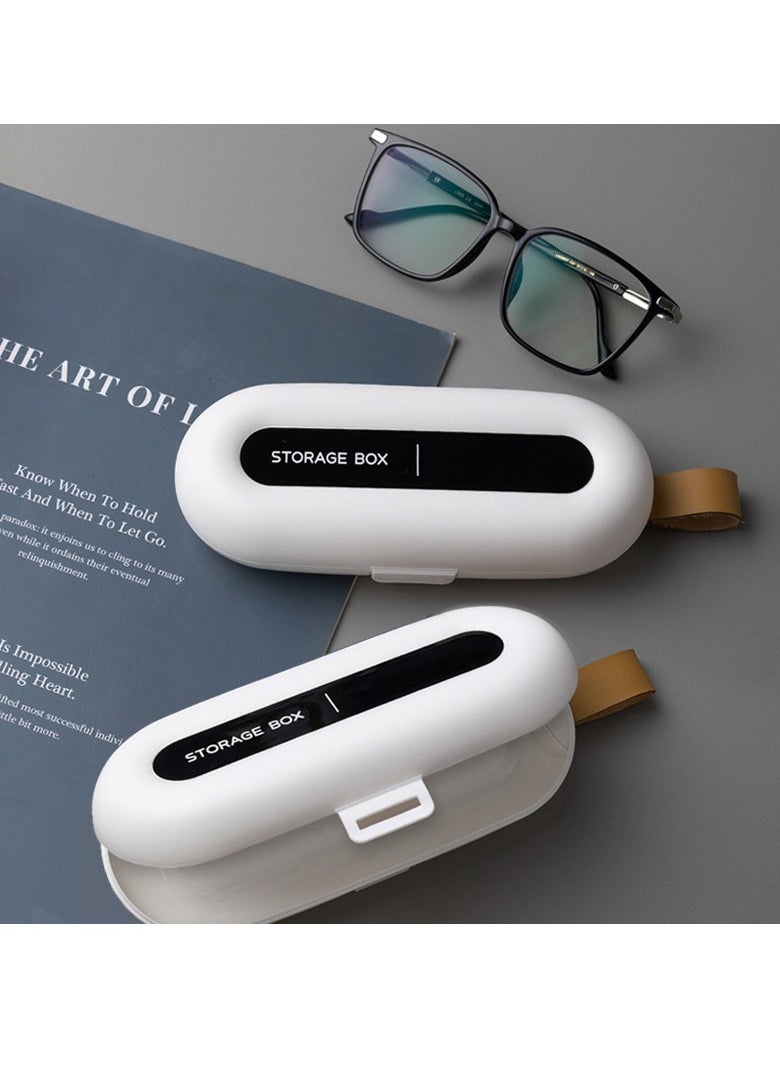 General Glasses box high value portable hand-held student myopia glasses storage box reading glasses box anti-fall multifunctional  - Image 1