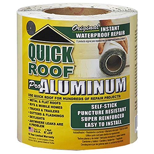 Cofair QR625 Quick Roof Pro Aluminum 6" x 25', Yellow - Image 3