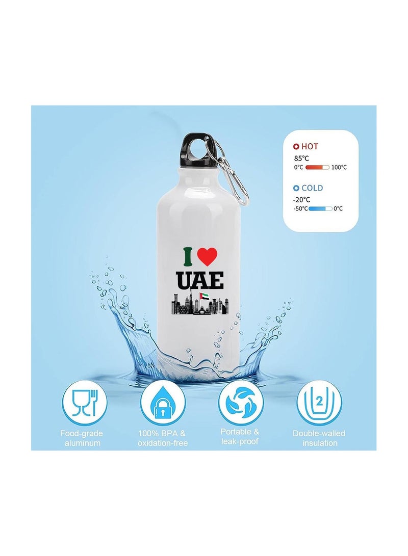 PRINTSHOP4ME UAE Celebration Day Gift Set _5-Piece Combo Set With Drawstring Bag,Scarf,Flag,Caps,And Aluminium Water Flask_Perfect For Events And Celebrations - Image 3