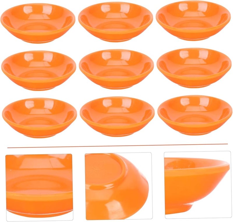10 Pcs Colorful Condiment Bowls For Sushi Dipping Sauce Mustard Vinegar Chili - Image 4