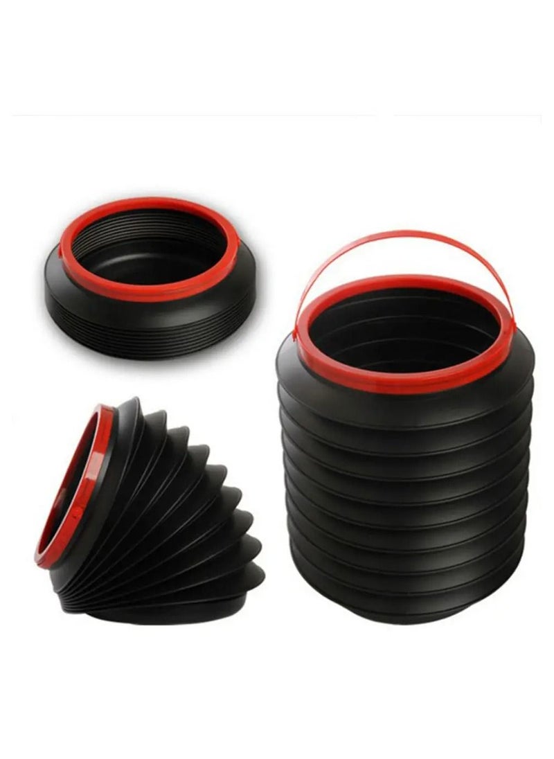 Generic Foldable Trash Can Car Trash Bin Outdoor Garbage Can Folding Trash Organizer Garbage Holder  - Image 1