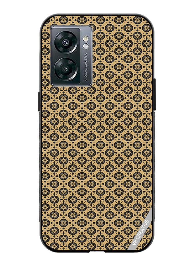 VR CREATIVE Protective Case Cover For Oppo A57 5G Pattern Classical Luxury Ornament Royal Texture Design Multicolour - Image 1
