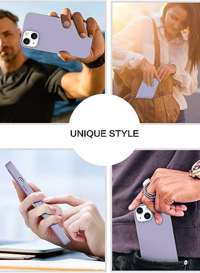 iPhone 15 Mobile Case Cover with Soft Liquid Silicone Protection Anti-Scratch Shockproof Accessories Slim Protective Back Cover with Comfortable Hold Touch Feeling and Anti-fingerprint - Image 5