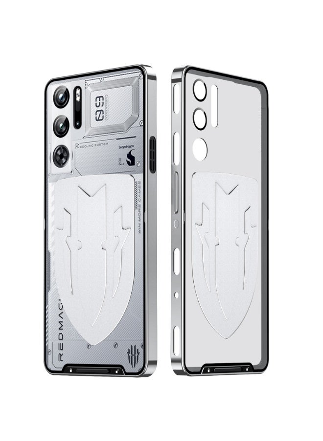 general Compatible with Nubia Red Magic 10 Pro Magnetic Aluminum Bumper Heat Dissipate Phone case [Metal Frame Bumper] [Reliable Drop Test] [Camera Protector] - Image 1