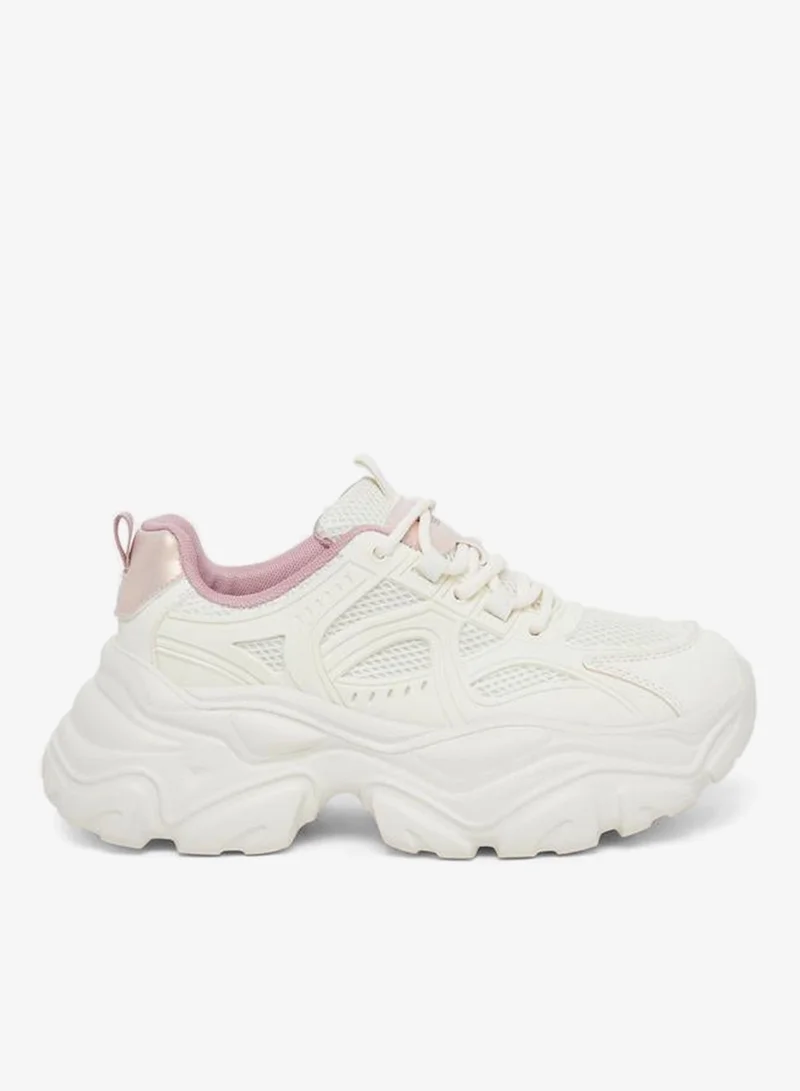 ستايلي اكتيف ستايلى سنيكرز نسائي كريمي سميك